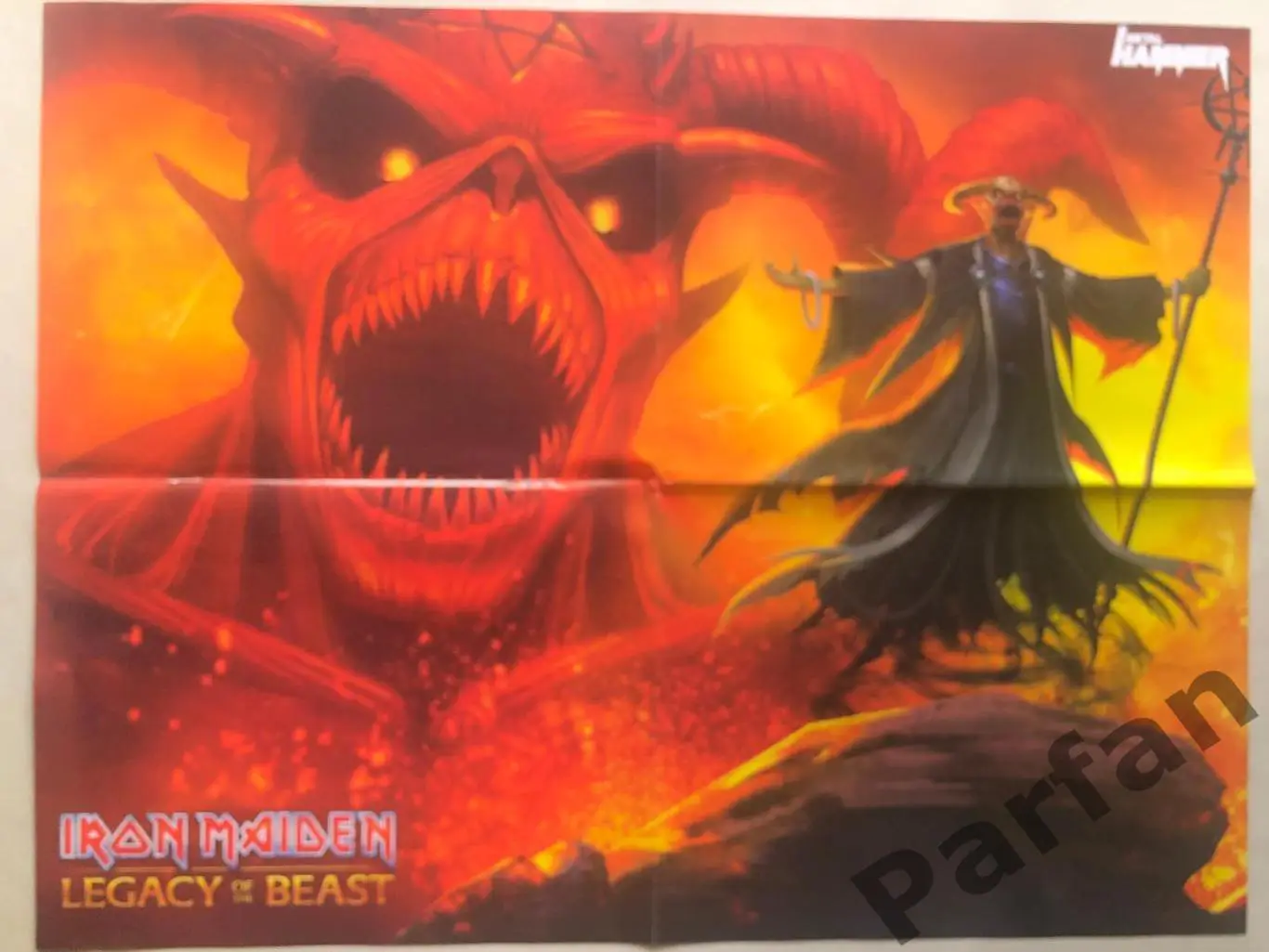 Metal Hammer Німеччина Постер Iron Maiden/Five Finger Death Punch