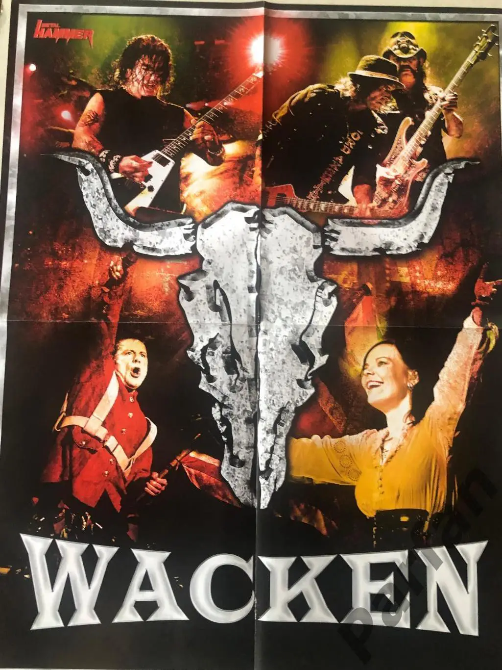 Metal Hammer Німеччина Постер Sepultura/Wacken Open Air 1