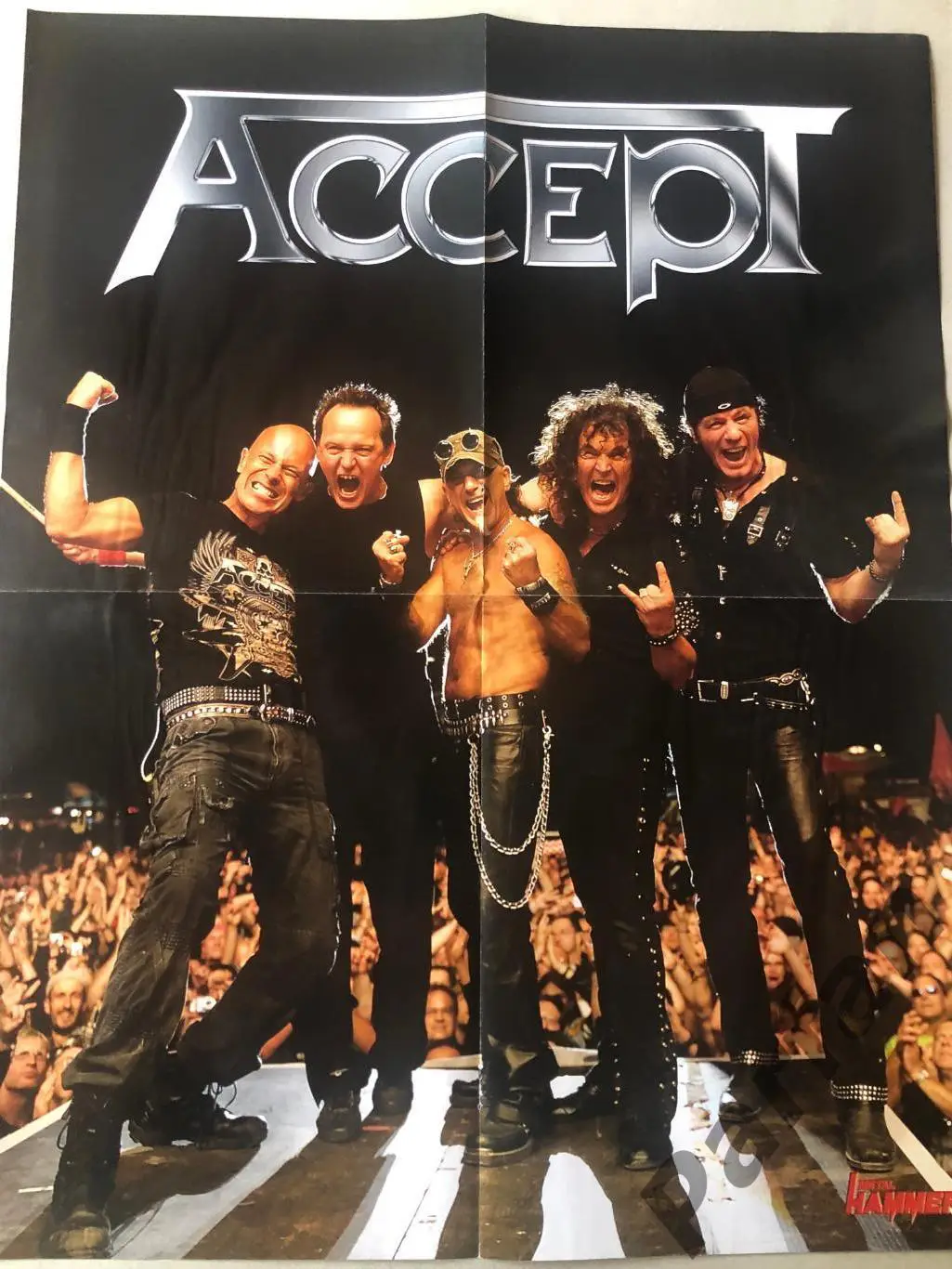 Metal Hammer Німеччина Постер Accept/Mastodon