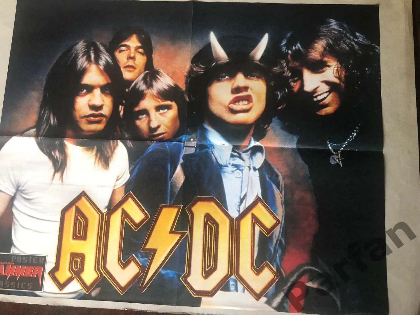 Metal Hammer Німеччина Постер AC/DC - Motorhead