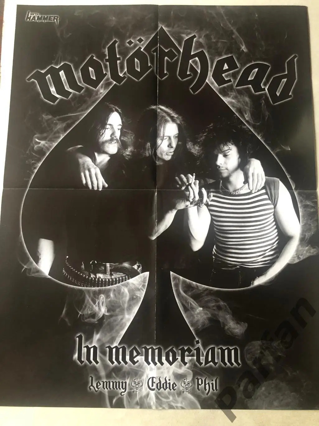 Metal Hammer Німеччина Постер Motorhead/Iron Maiden