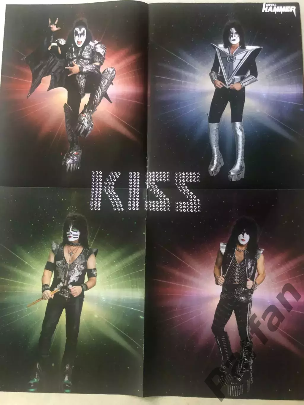 Metal Hammer Німеччина Постер Slayer/Kiss 1