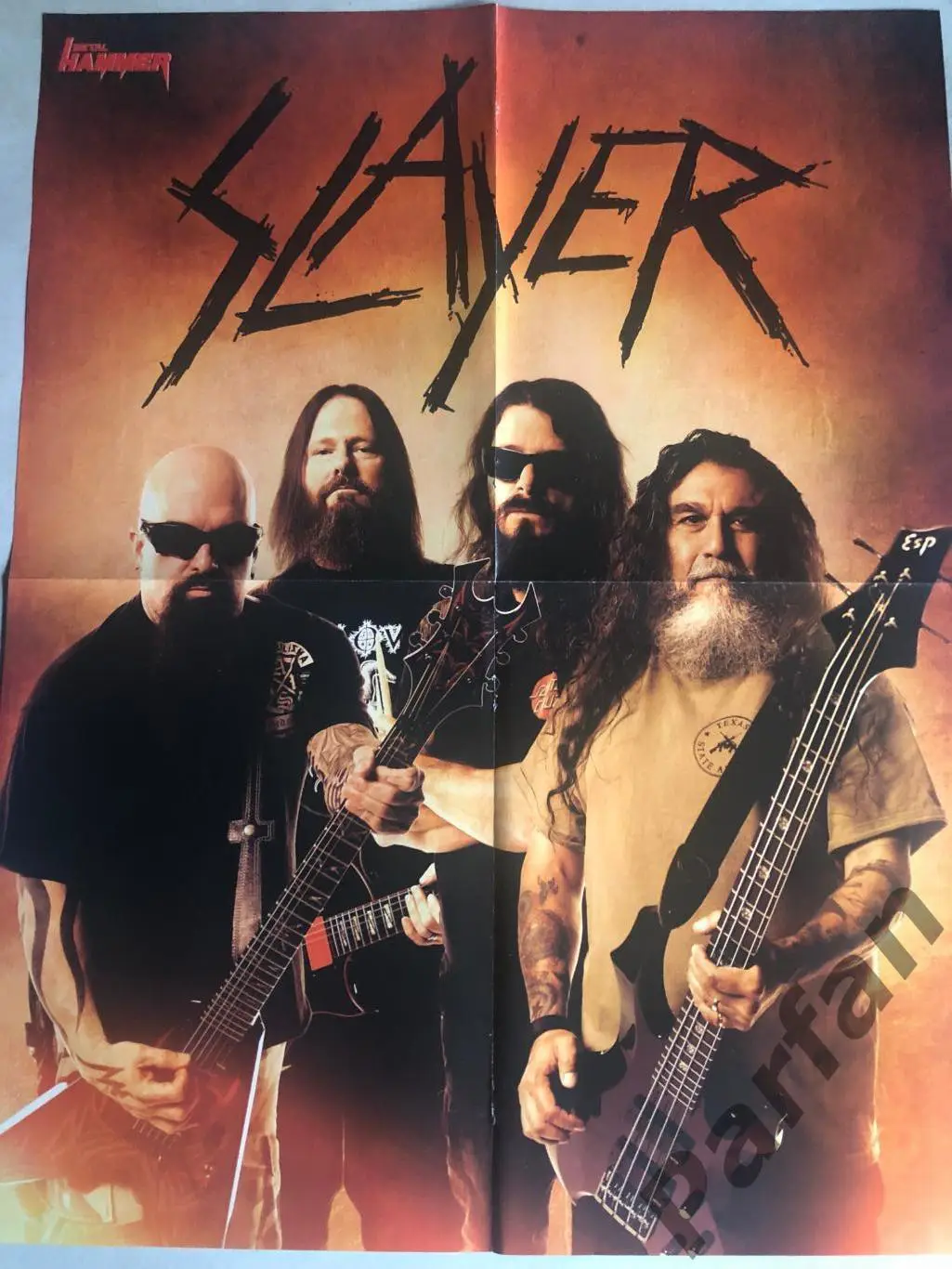 Metal Hammer Німеччина Постер Slayer/Kreator