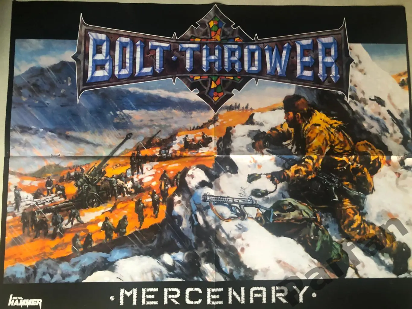 Metal Hammer Німеччина Постер Marilyn Manson/Mercenary 1