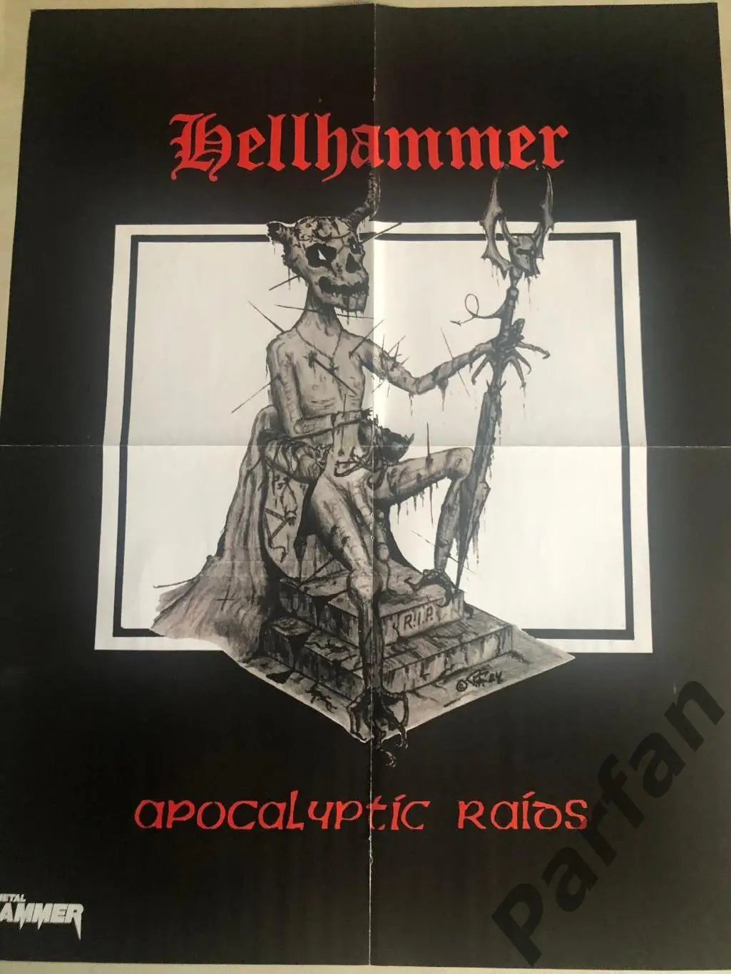 Metal Hammer Німеччина Постер DIO/Hellhammer 1