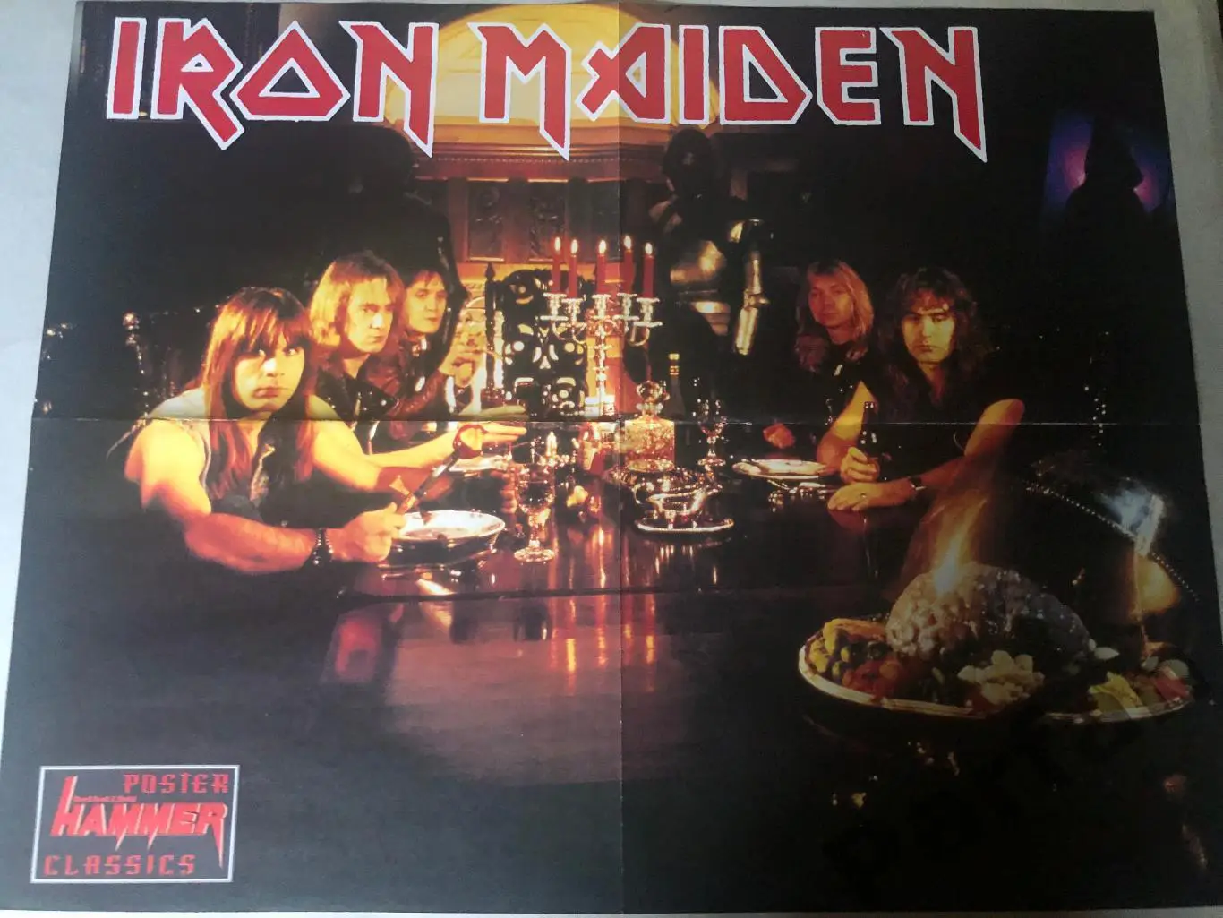 Metal Hammer Німеччина Постер Iron Maiden/Manowar