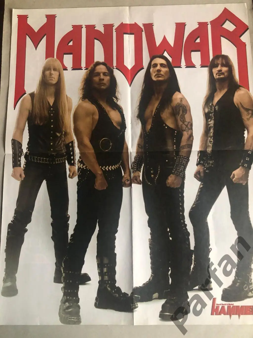 Metal Hammer Німеччина Постер Iron Maiden/Manowar 1