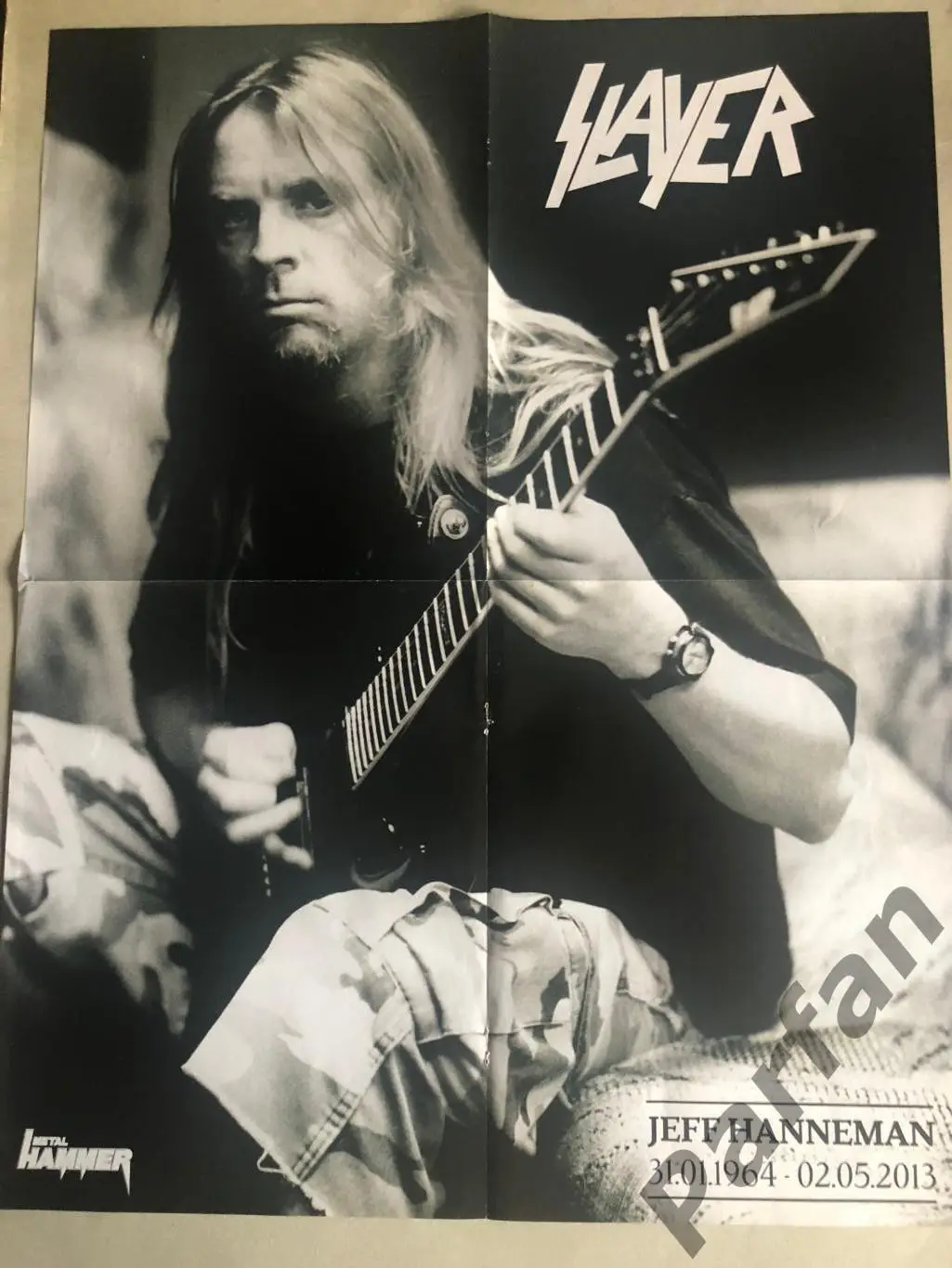 Metal Hammer Німеччина Постер Slayer