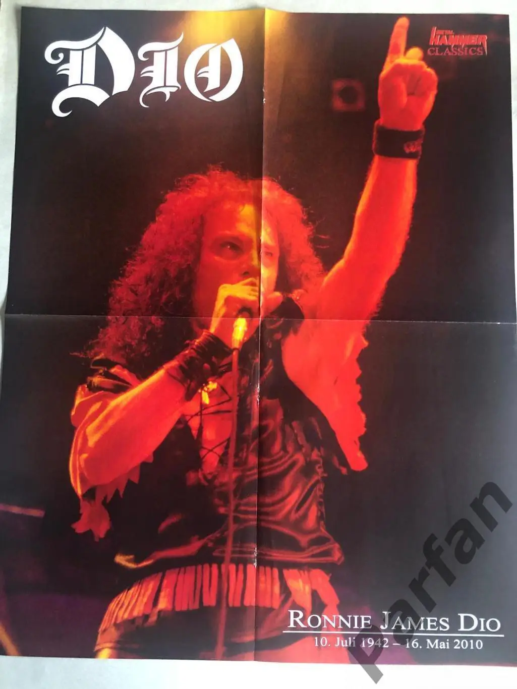 Metal Hammer Німеччина Постер DIO/Kataklysm