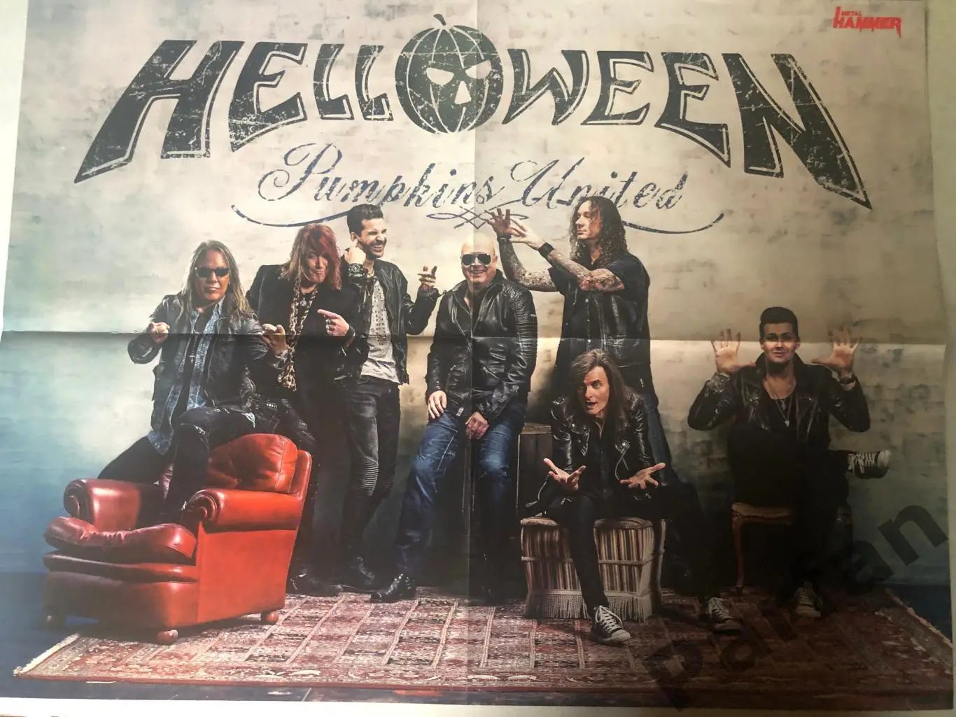 Metal Hammer Німеччина Постер Helloween/Manowar