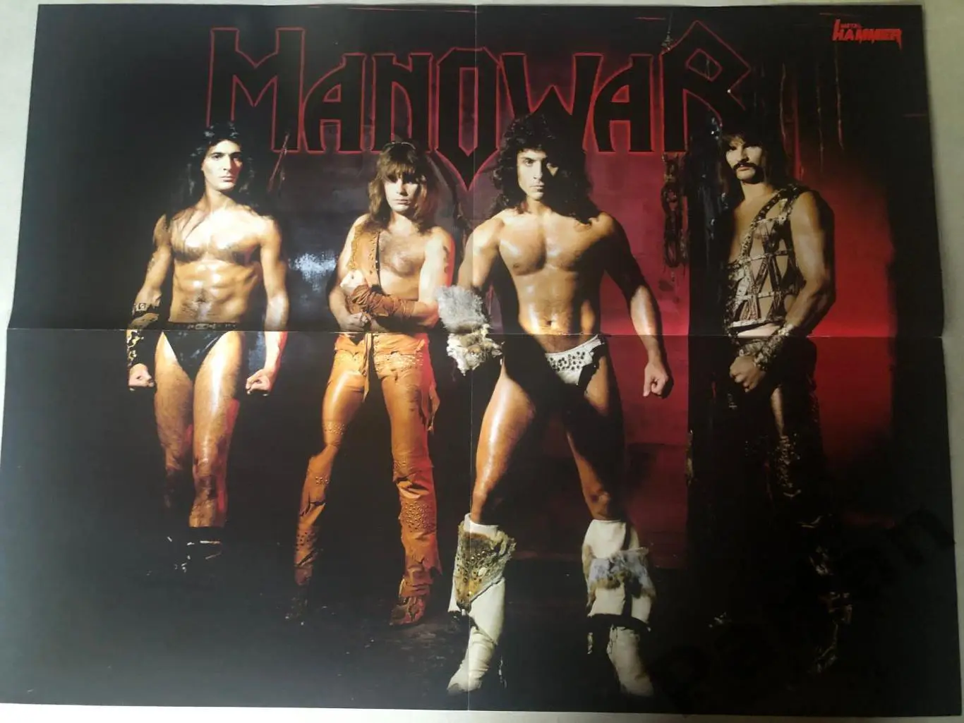 Metal Hammer Німеччина Постер Helloween/Manowar 1