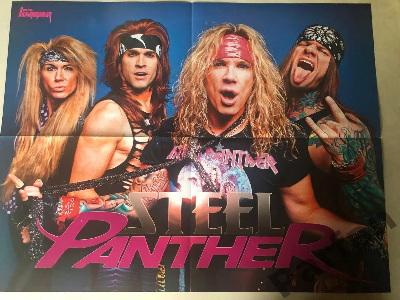 Metal Hammer Німеччина Постер Steel Panther