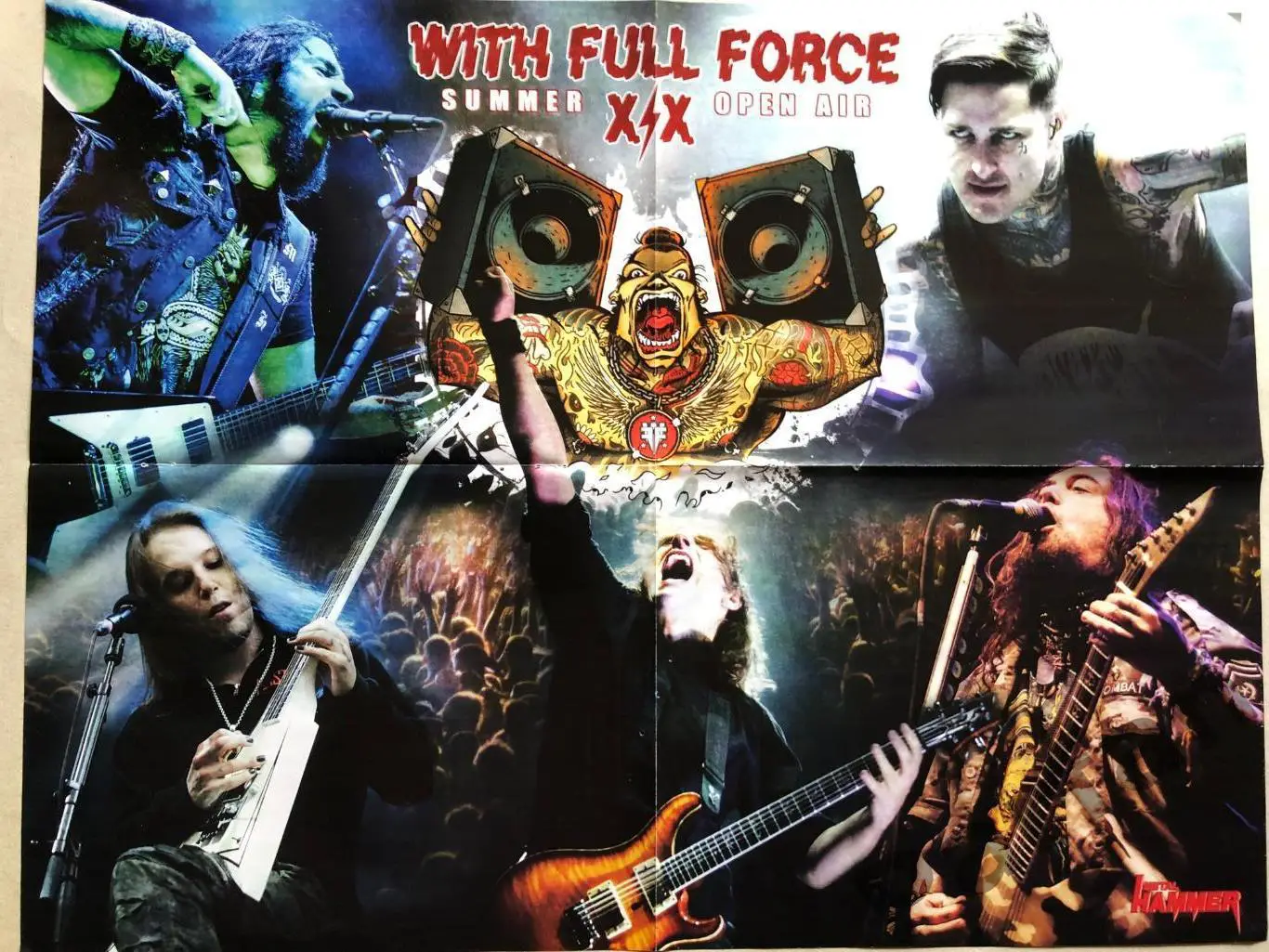 Metal Hammer Німеччина Постер Icon/Full Force (music festival) 1