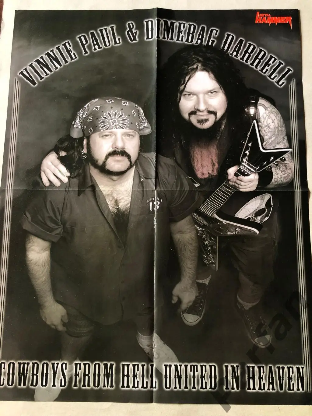 Metal Hammer Німеччина Постер Pantera/Amorphis