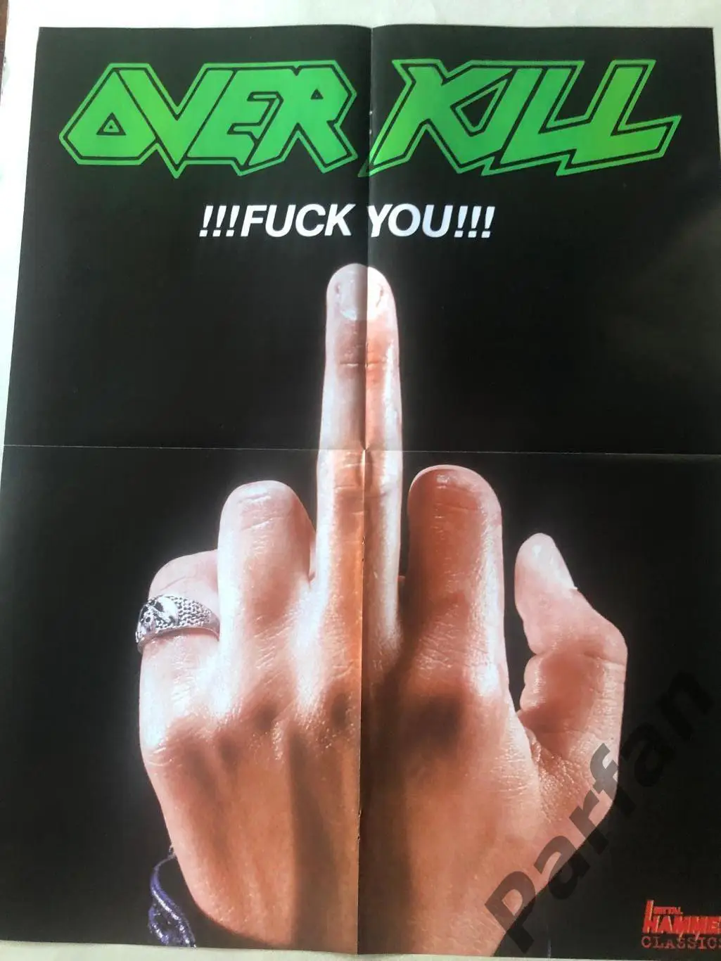 Metal Hammer Німеччина Постер Airbourne/Overkill 1