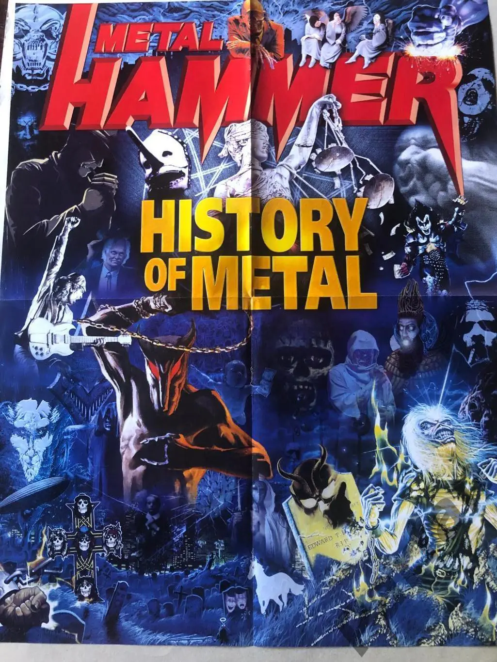 Metal Hammer Німеччина Постер Volbeat/History of Metal 1