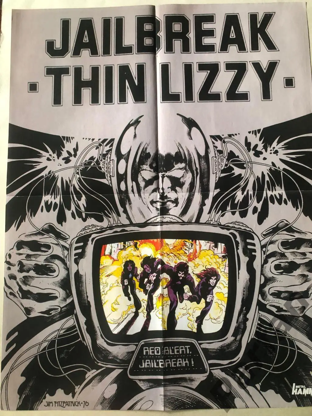 Metal Hammer Німеччина Постер Abbath/Thin Lizzy 1