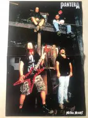 Metal Hammer Німеччина Постер Pantera