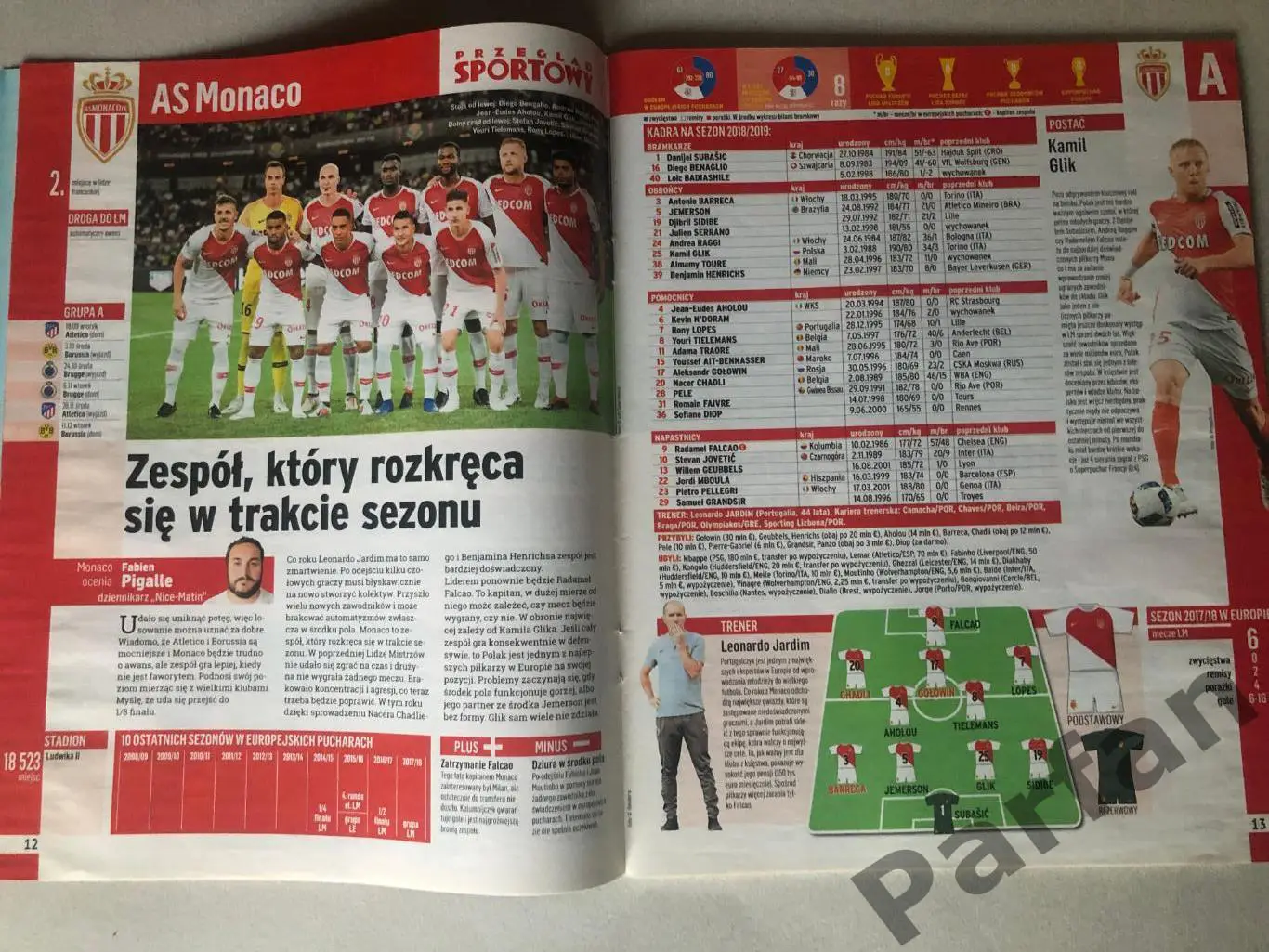 Журнал Skarb Kibica 2018/19 Ліга Чемпіонів Спецвипуск 2