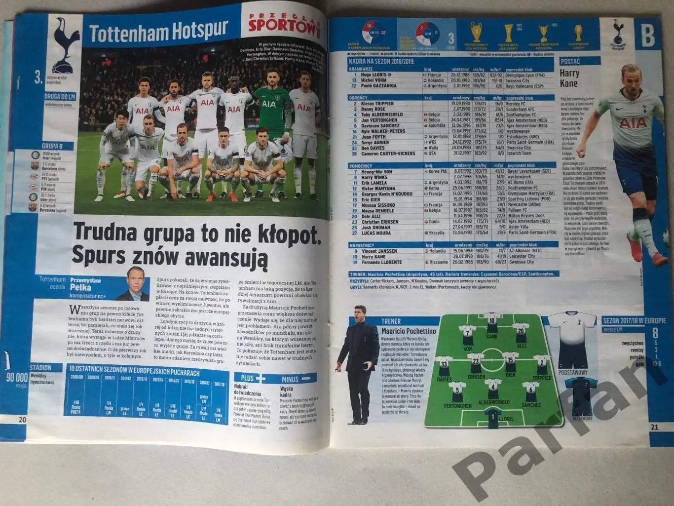 Журнал Skarb Kibica 2018/19 Ліга Чемпіонів Спецвипуск 3