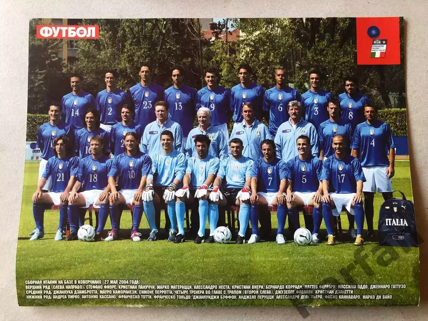 Журнал Футбол Постер Італія 5