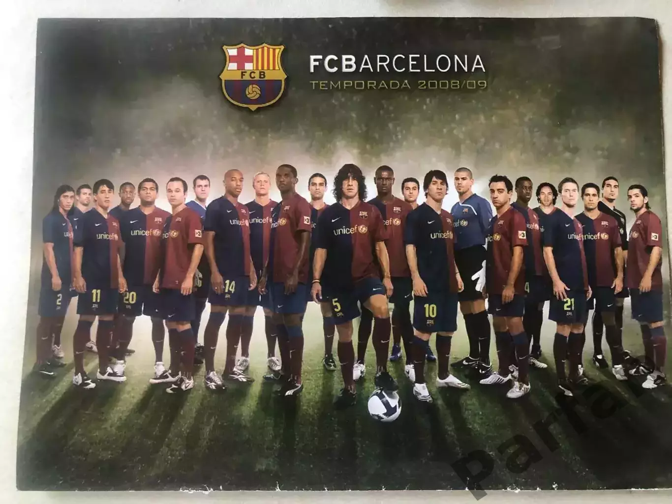 Журнал Футбол Постер Барселона 8