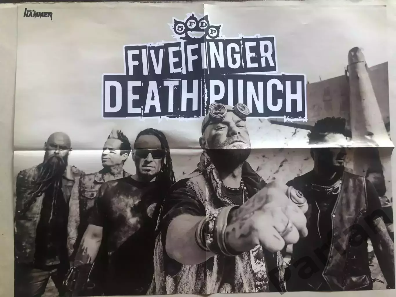 Metal Hammer Німеччина Постер Five Finger Death Punch