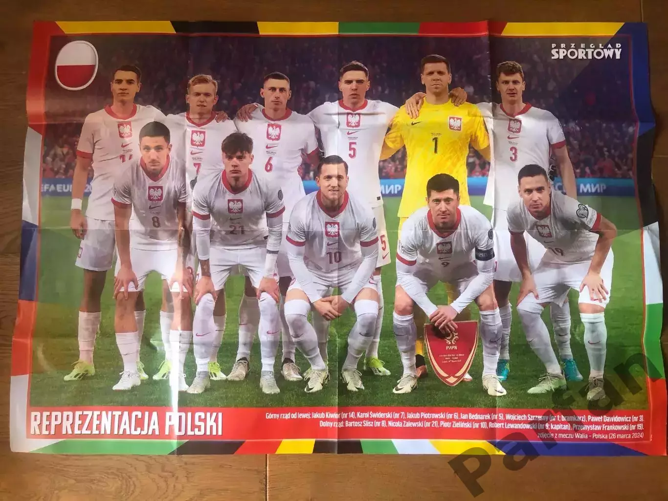 Pilka Nozna Постер Польща