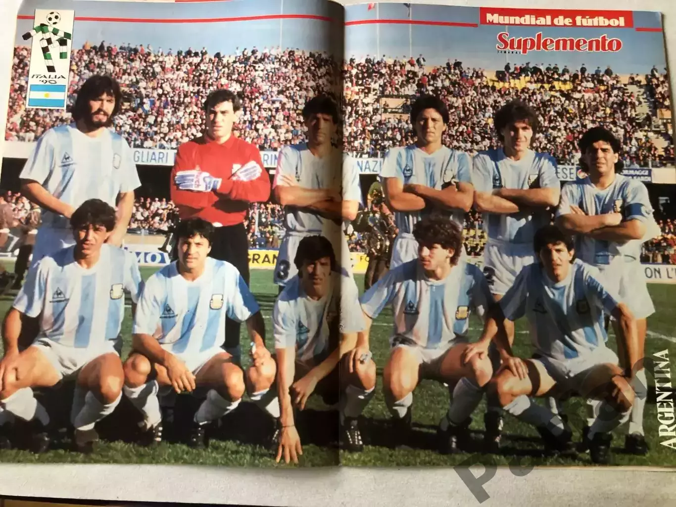 Suplemento Постер Аргентина 1990