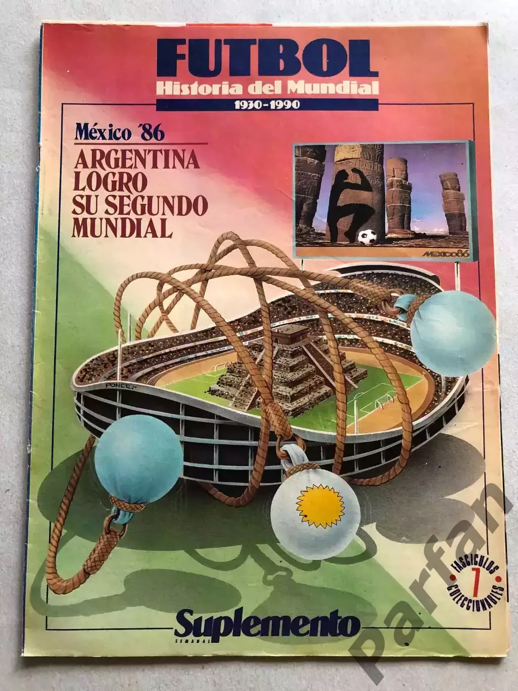 Suplemento Постер Аргентина 1990 1