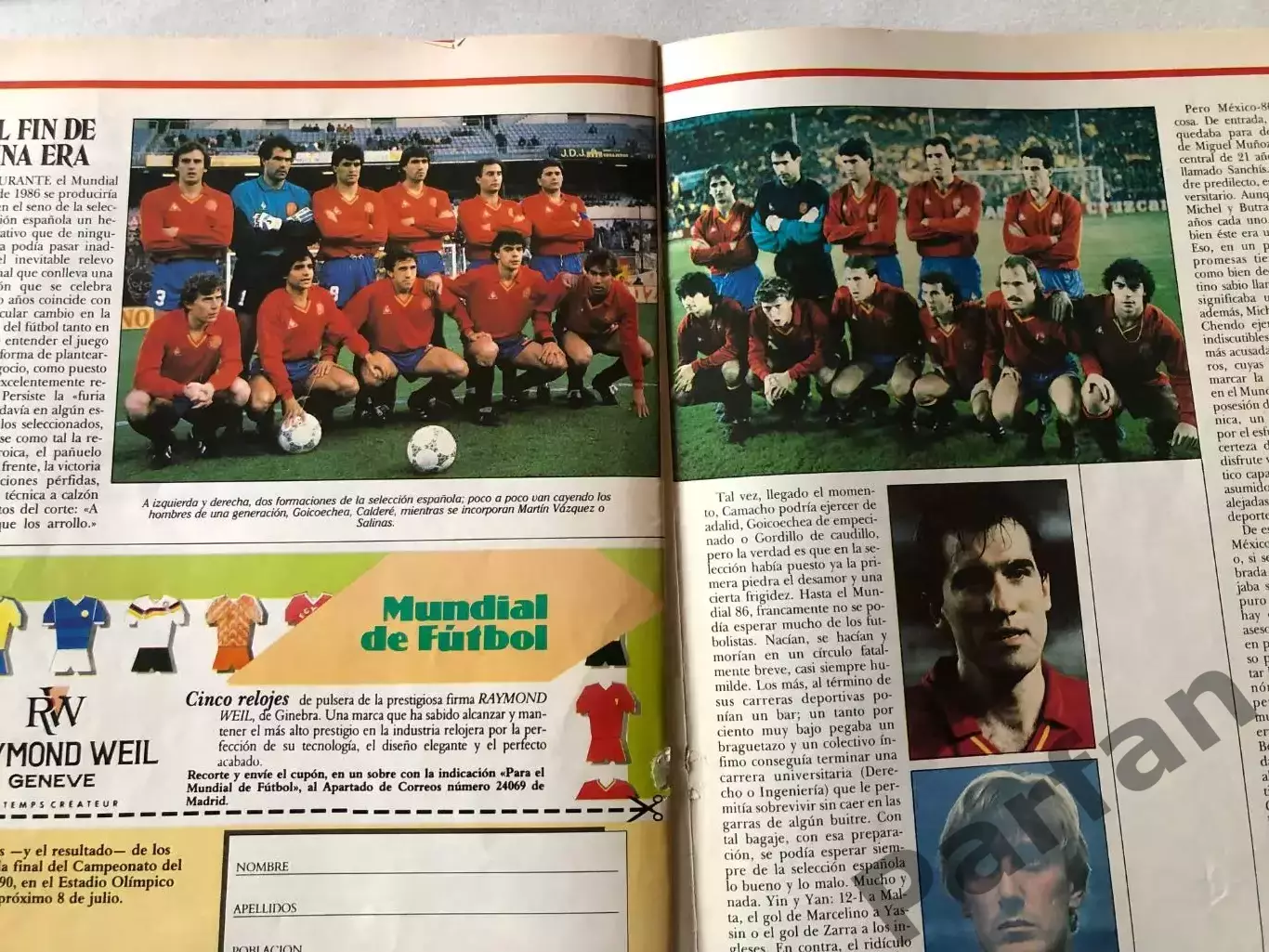 Suplemento Постер Аргентина 1990 2