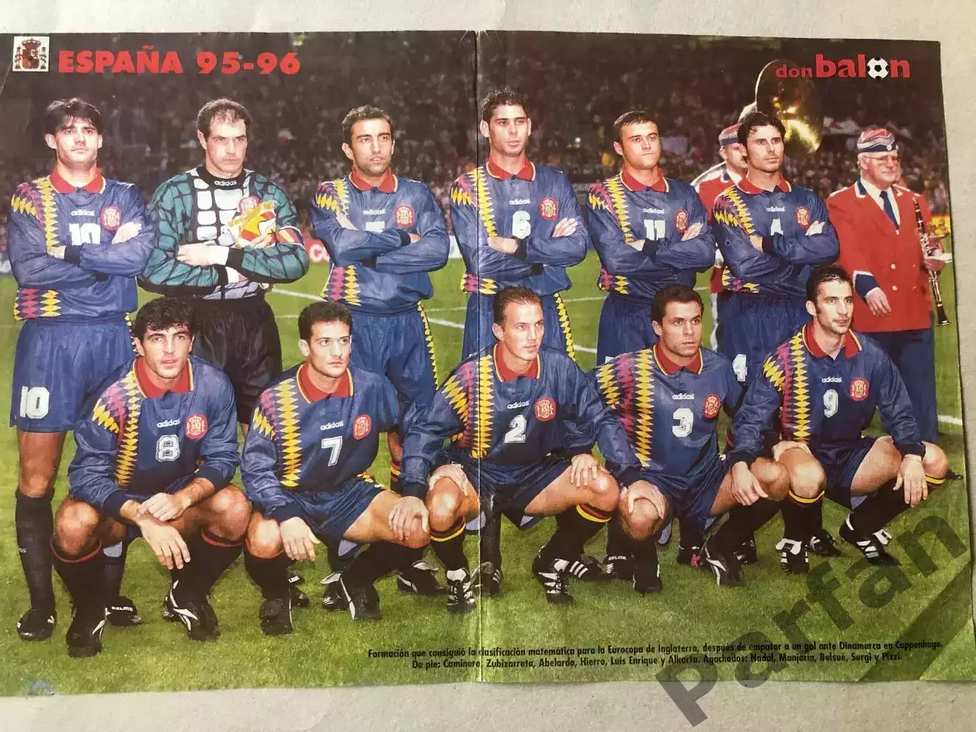 Don Balon Постер Іспанія 1995/96