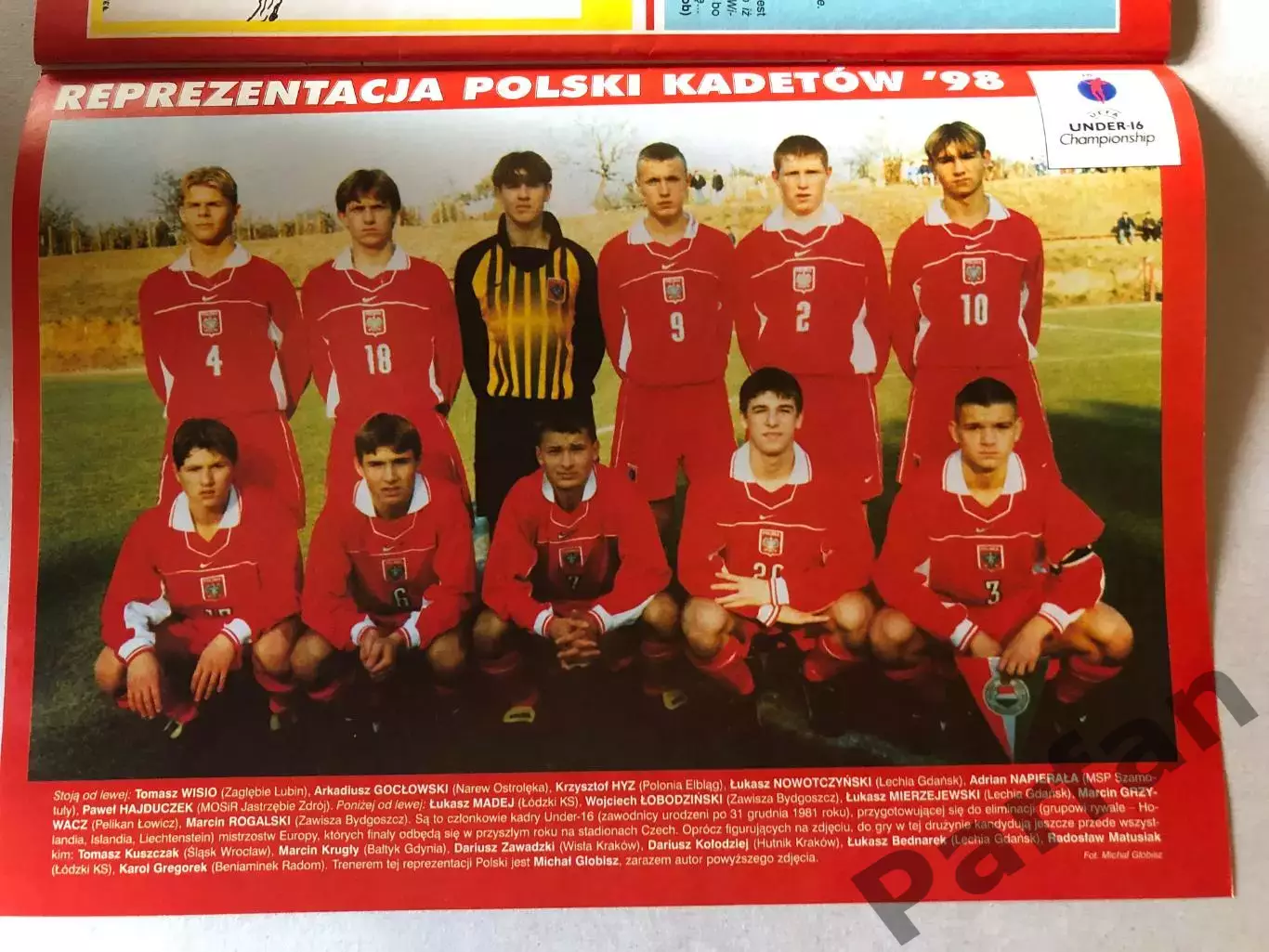 Журнал Футбол Pilka Nozna 1998 №17 1