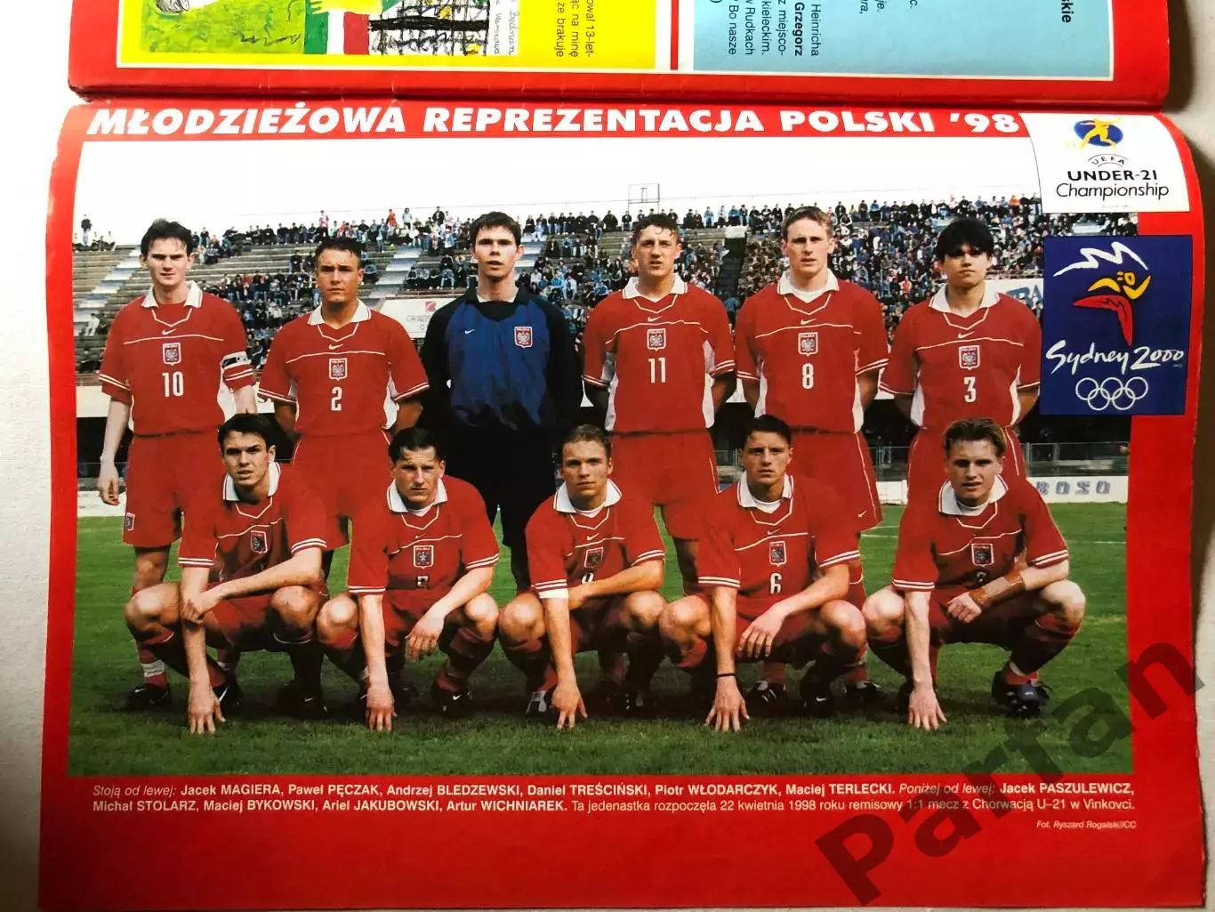 Журнал Футбол Pilka Nozna 1998 №18 1