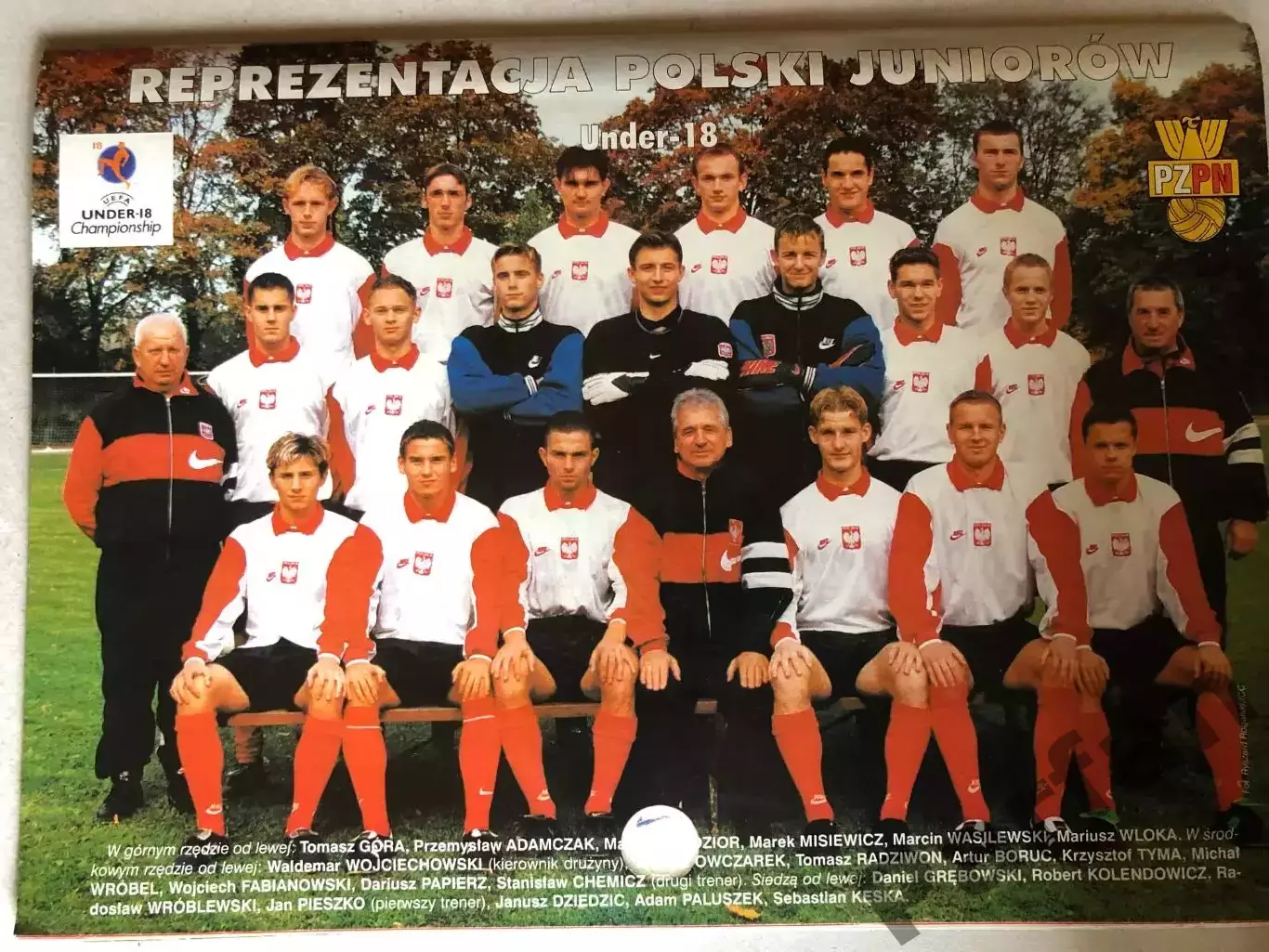 Журнал Футбол Pilka Nozna 1998 №41 1