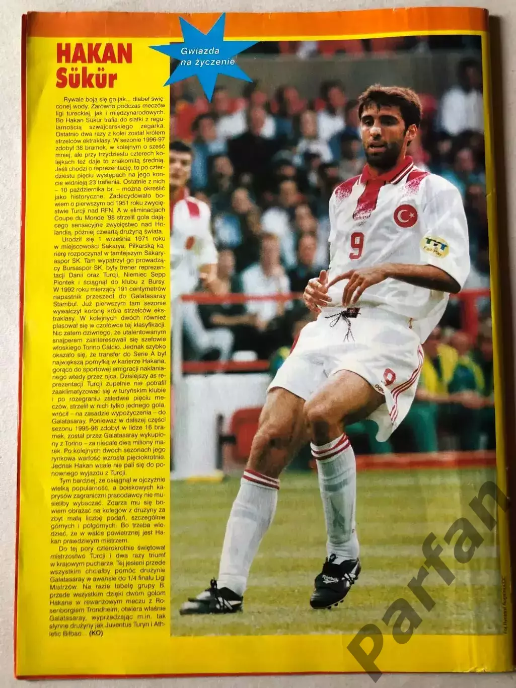 Журнал Футбол Pilka Nozna 1998 №46 1