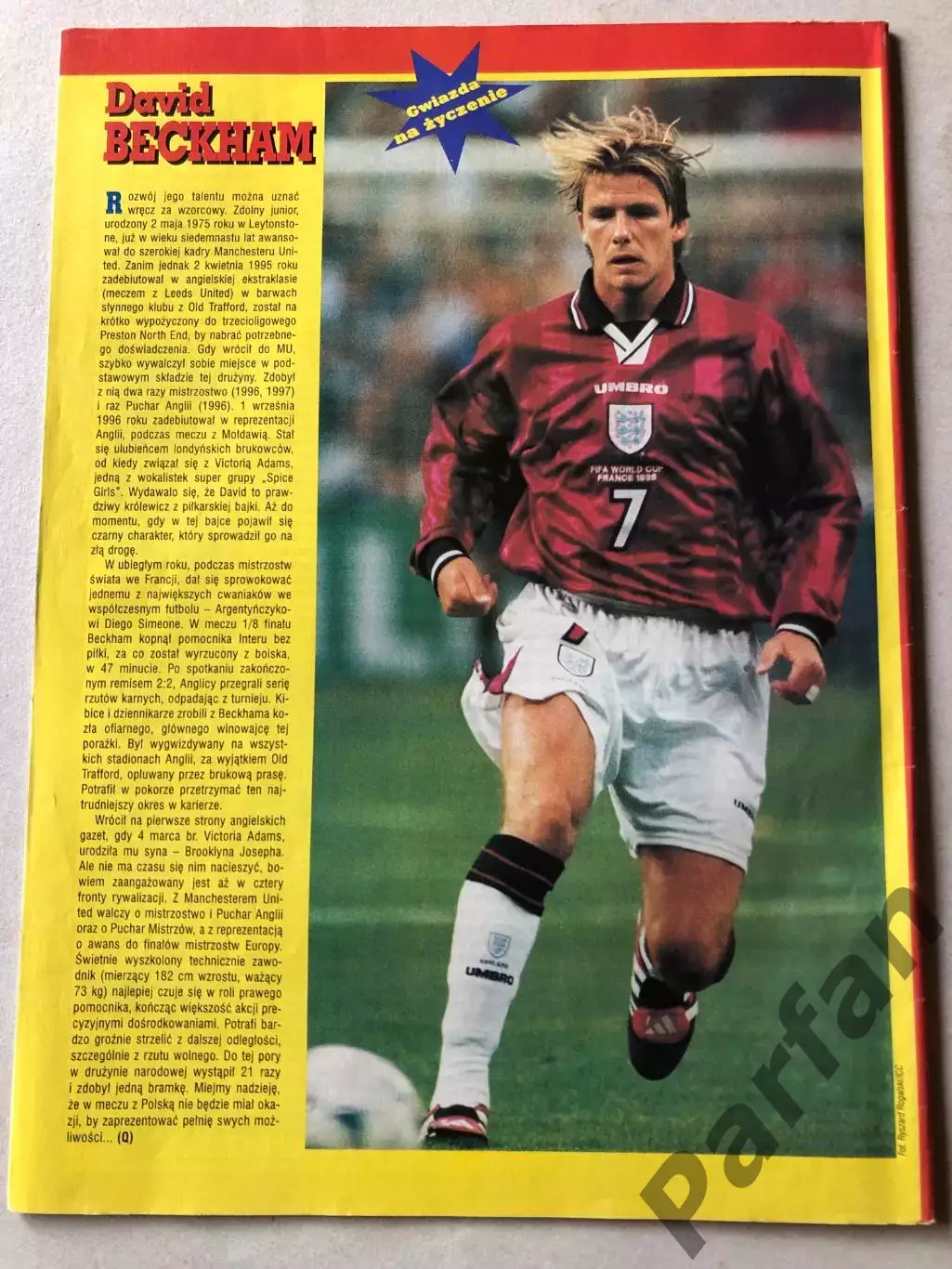 Журнал Футбол Pilka Nozna 1999 №12 1