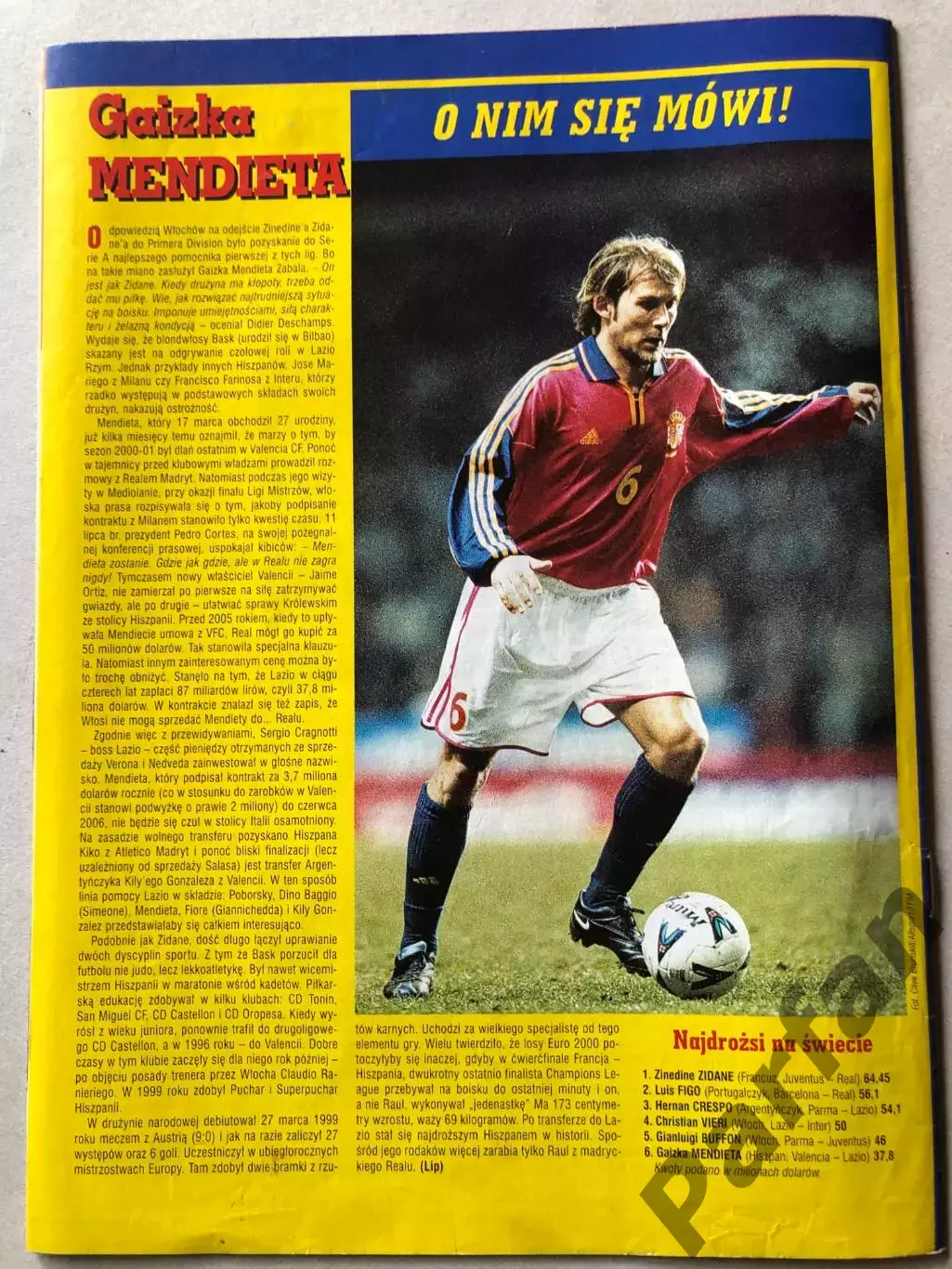 Журнал Футбол Pilka Nozna 2001 №30 1