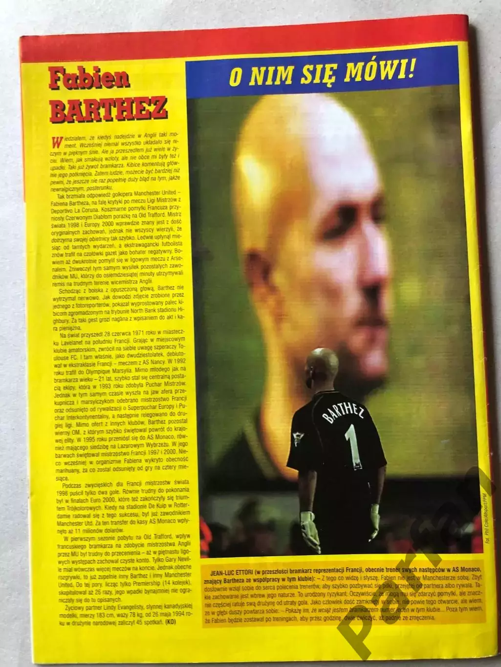 Журнал Футбол Pilka Nozna 2001 №49 1