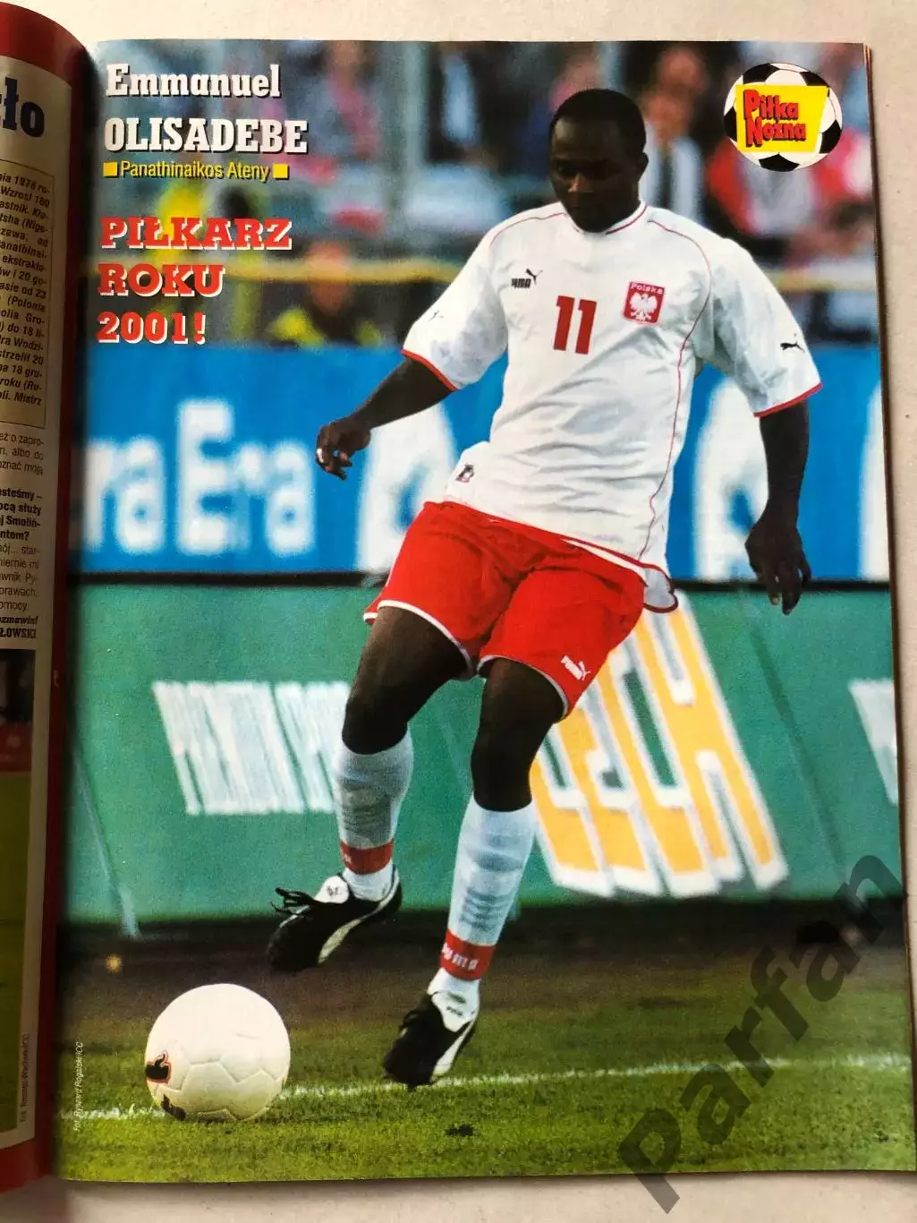 Журнал Футбол Pilka Nozna 2002 №1 2