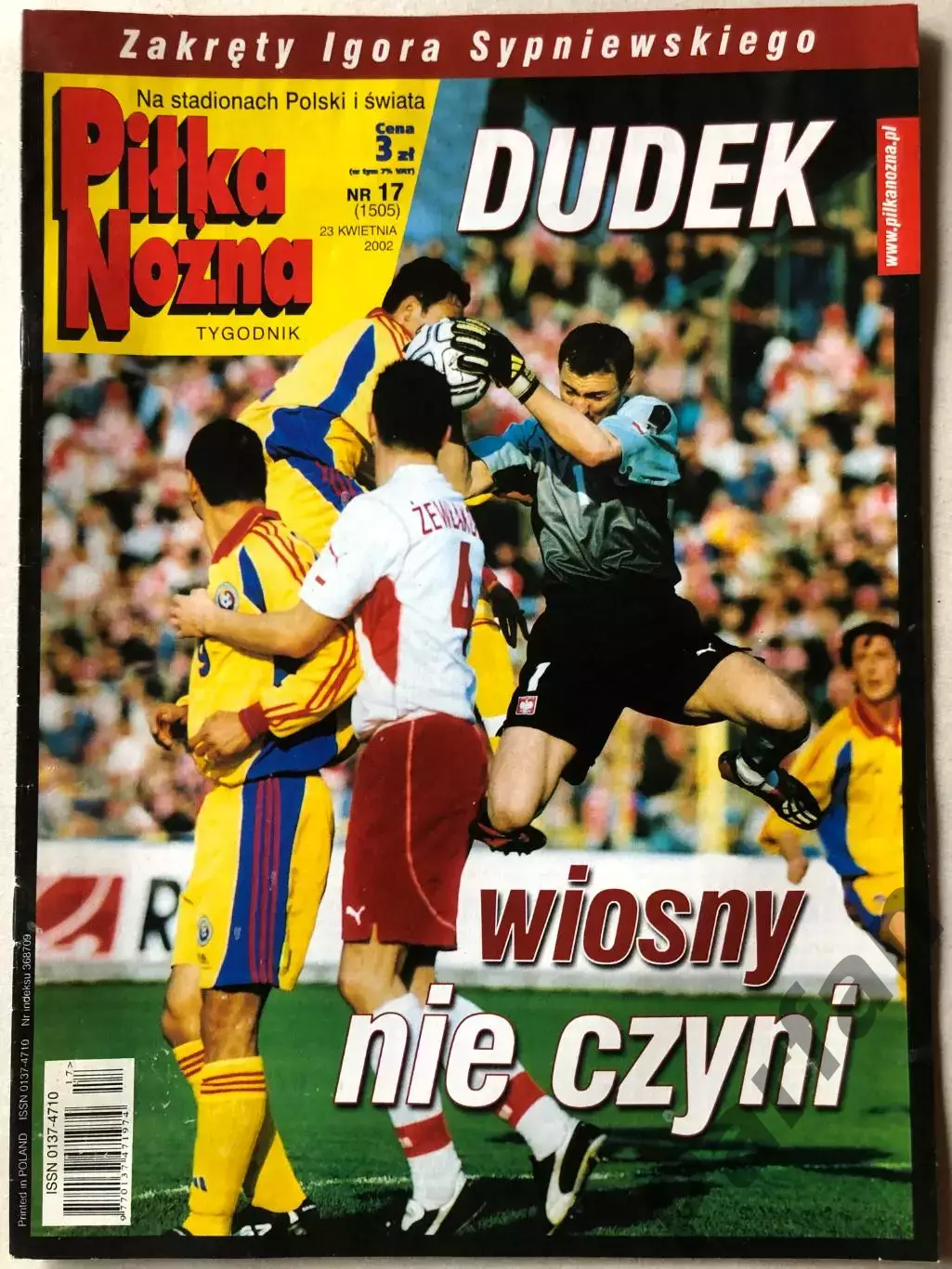 Журнал Футбол Pilka Nozna 2002 №17