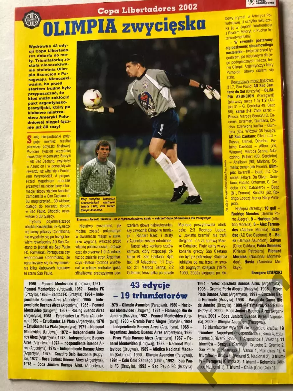 Журнал Футбол Pilka Nozna 2002 №32 2