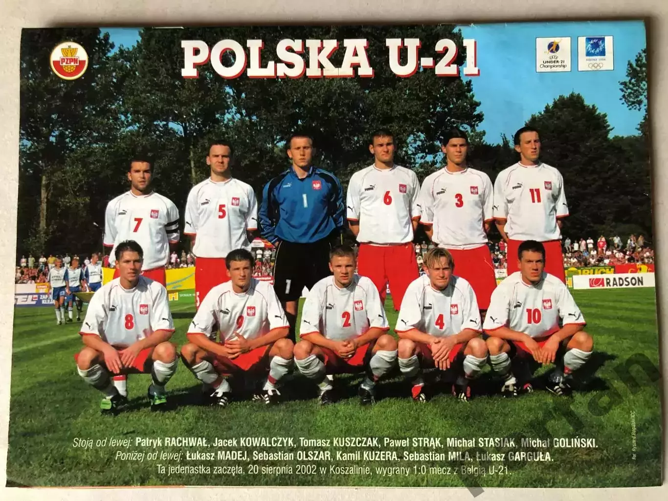 Журнал Футбол Pilka Nozna 2002 №35 1