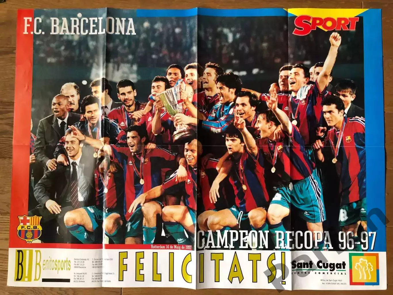 Sport Постер Барселона А-1