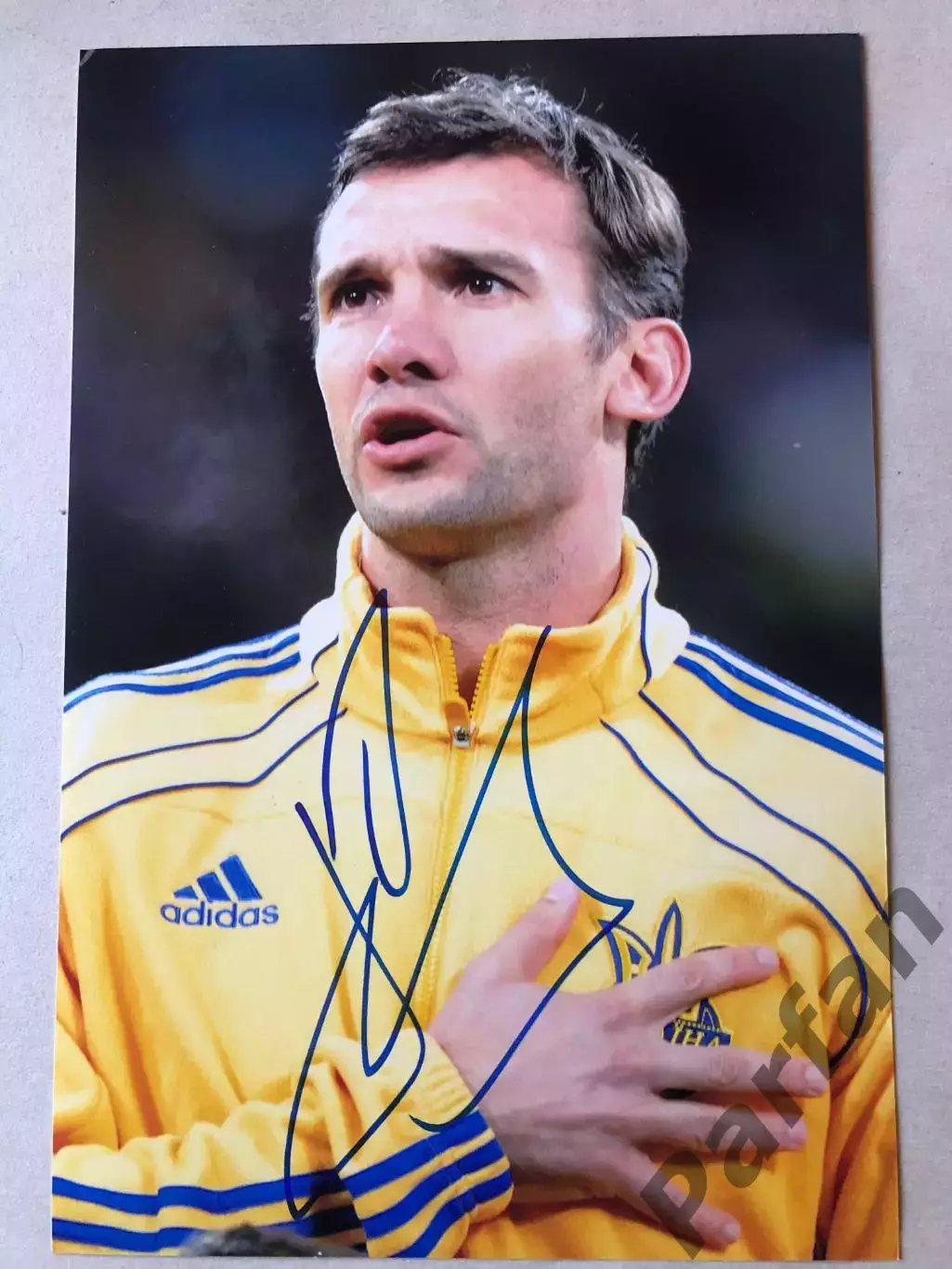 Автограф Андрій Шевченко Україна