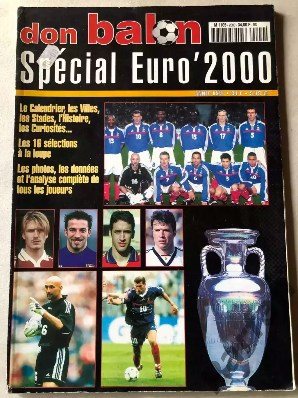 Журнал Don Balon/Дон Балон Чемпіонат Європи 2000 Специпуск