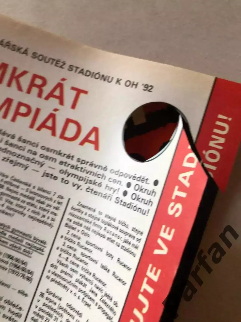 Стадіон/Stadion 1992 №32 3