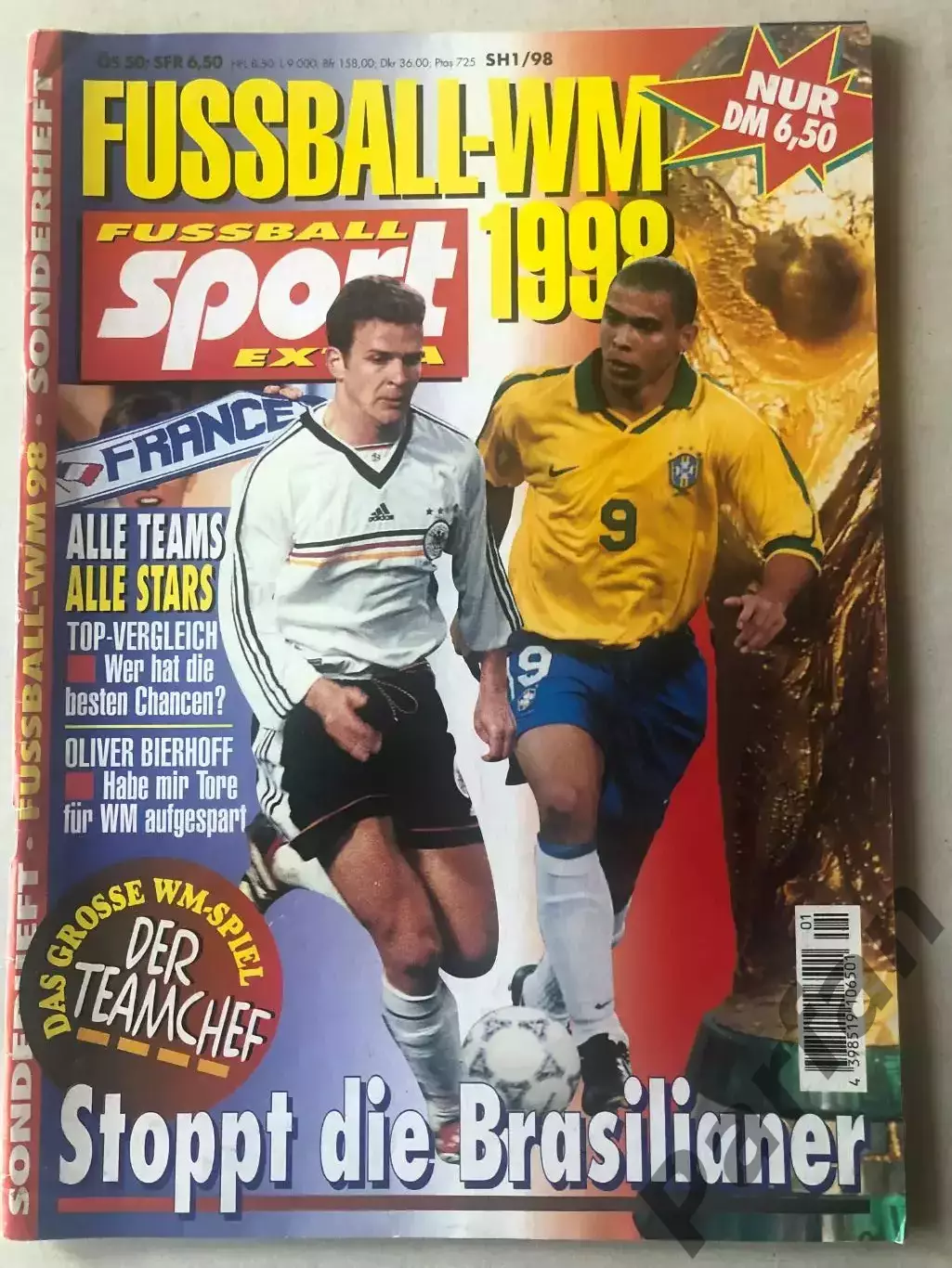 Футбол, Fusball Sport Extra/Kicker Чемпіонат Світу 1998 Спецвипуск