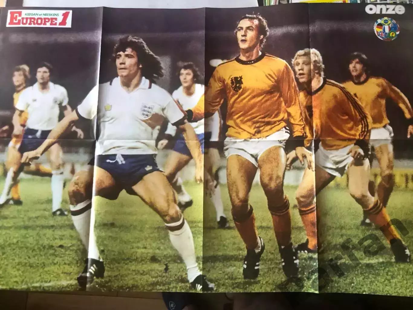 Журнал ONZE 1977 Постер Зіко/Кіган/Нескенс 1