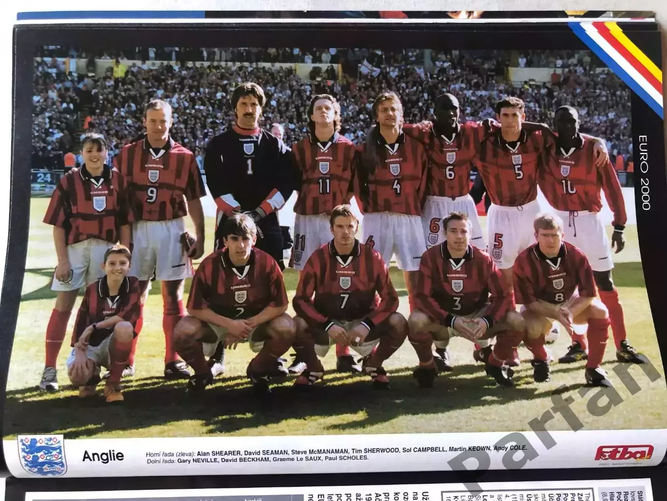 Журнал Fotbal Чемпіонат Європи ЕВРО 2000 Спецвипуск 2